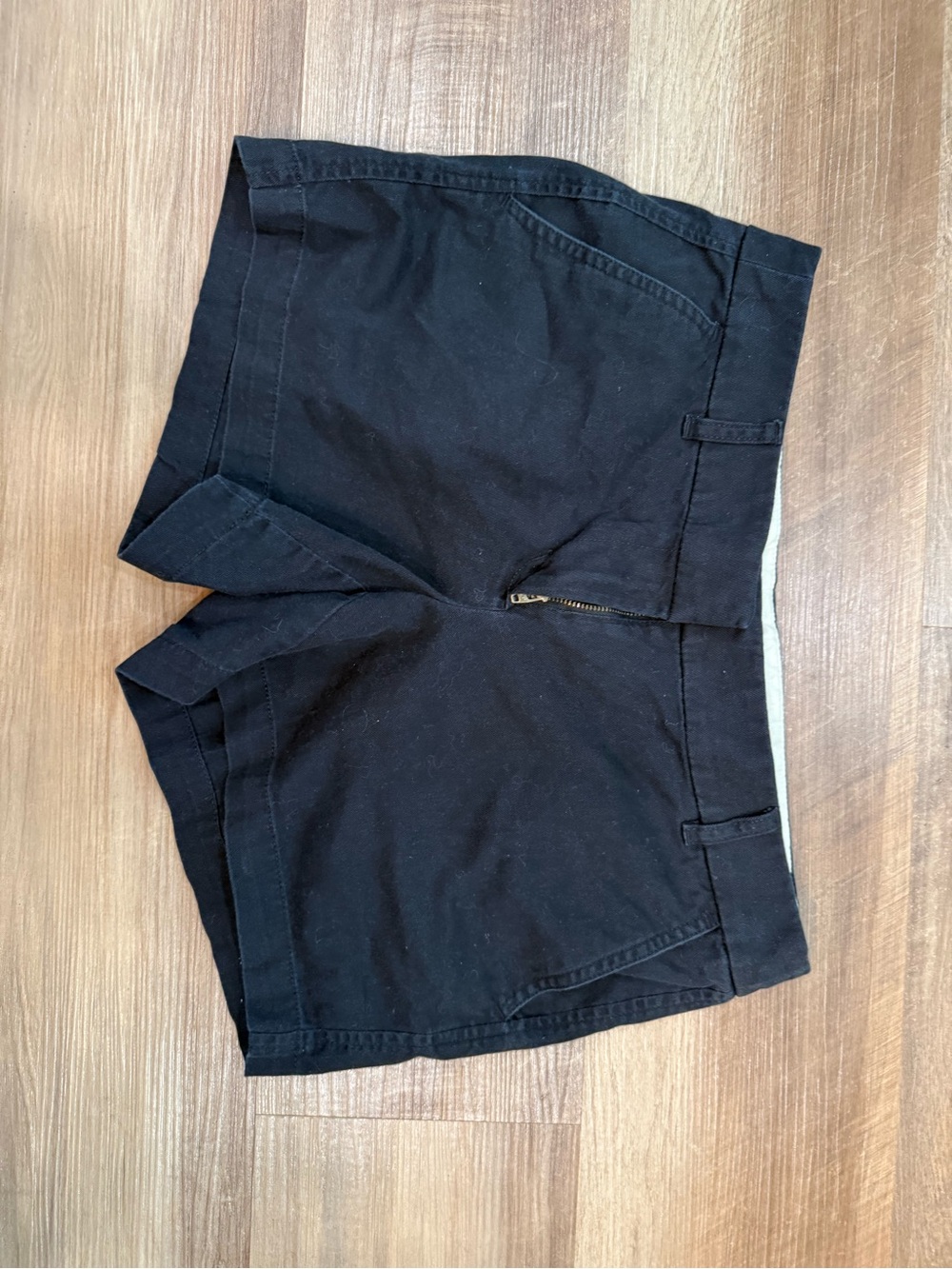 J. Crew Black Bottoms with Cream Waistband